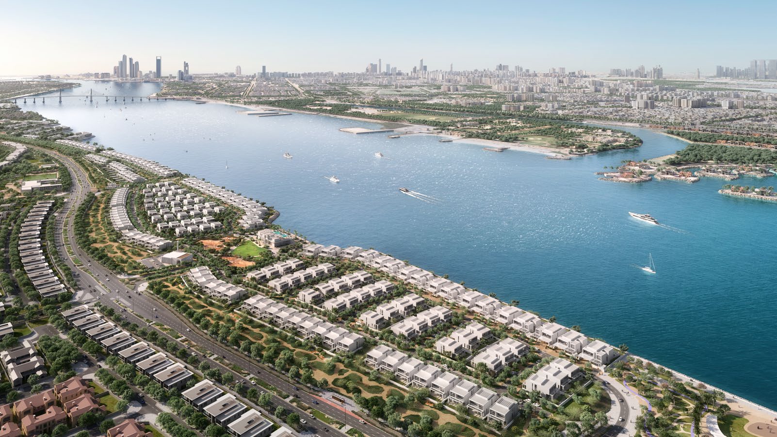 Bashayer Villas waterfront community, Hudayriyat Island